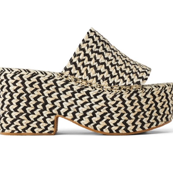 Zara Woven Platform Mules - Picture 2 of 11